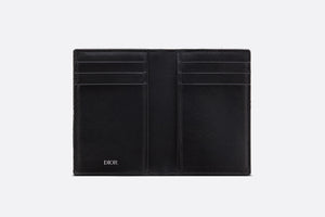 Bi-Fold Card Holder • Black Dior Oblique Jacquard