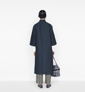 Dior Chez Moi Pants • Blue Dior Oblique Silk Twill