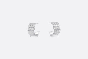 GEM DIOR Earrings • 18K White Gold and Diamonds