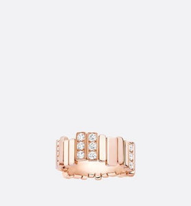 GEM DIOR Ring • Rose Gold and Diamonds