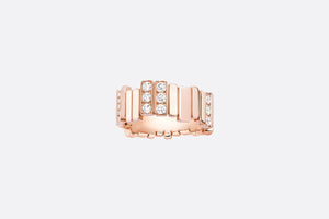 GEM DIOR Ring • Rose Gold and Diamonds