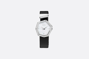 GEM DIOR 14.5 cm • Ø 27 mm (1”), Steel, Mother-of-Pearl and Diamonds