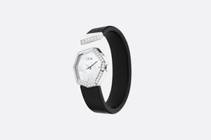 GEM DIOR 14.5 cm • Ø 27 mm (1”), Steel, Mother-of-Pearl and Diamonds
