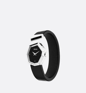 GEM DIOR 14.5 cm • Ø 27 mm (1”), Steel and Black Mother-of-Pearl