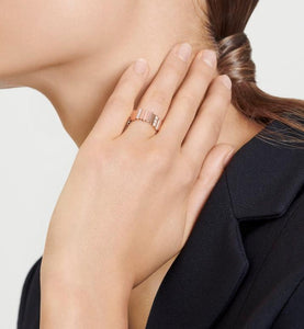GEM DIOR Ring • Rose Gold and Diamonds