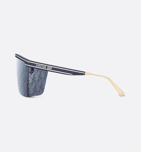 DiorClub M1U • Blue Dior Oblique Mask Sunglasses