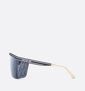 DiorClub M1U • Blue Dior Oblique Mask Sunglasses