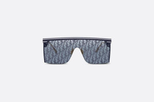 DiorClub M1U • Blue Dior Oblique Mask Sunglasses