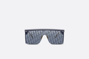 DiorClub M1U • Blue Dior Oblique Mask Sunglasses
