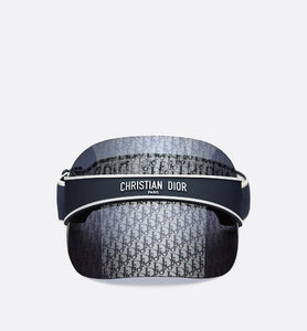 DiorClub V1U • Blue Dior Oblique Visor