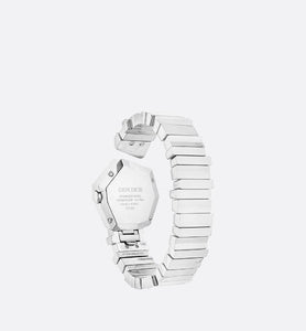 GEM DIOR 15.5 cm • Ø 27 mm (1”), Steel, Mother-of-Pearl and Diamonds