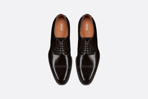 Dior Timeless Derby Shoe • Black Polished Calfskin