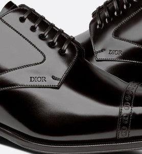 Dior Timeless Derby Shoe • Black Polished Calfskin