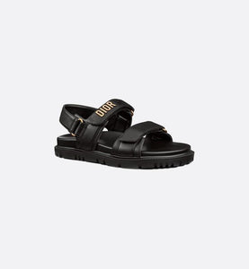 DiorAct Sandal • Black Lambskin