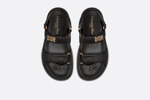DiorAct Sandal • Black Lambskin