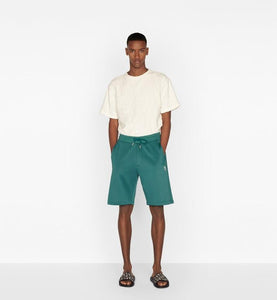 Oversized Dior Oblique T-Shirt • Off-White Terry Cotton Jacquard