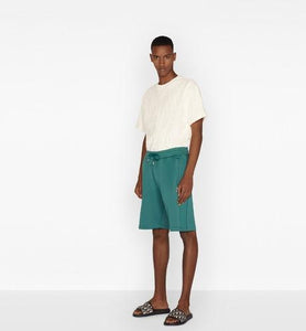 Oversized Dior Oblique T-Shirt • Off-White Terry Cotton Jacquard