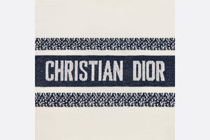Dioriviera T-Shirt • White and Navy Blue Cotton Jersey