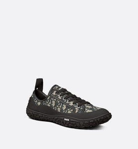 Diorizon Derby Shoe • Beige and Black Dior Oblique Jacquard and Black Rubber