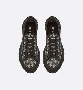 Diorizon Derby Shoe • Beige and Black Dior Oblique Jacquard and Black Rubber