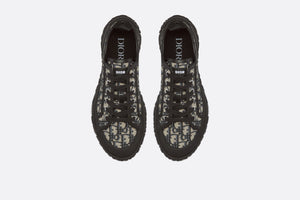 Diorizon Derby Shoe • Beige and Black Dior Oblique Jacquard and Black Rubber