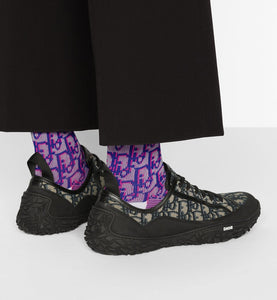Diorizon Derby Shoe • Beige and Black Dior Oblique Jacquard and Black Rubber