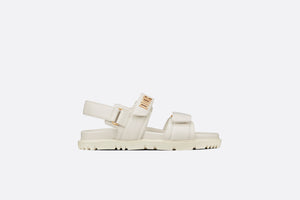 DiorAct Sandal • White Lambskin