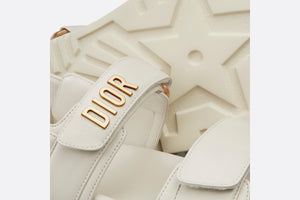 DiorAct Sandal • White Lambskin