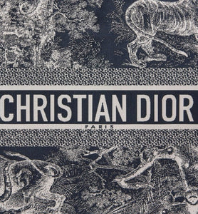 DiorTravel Zipped Pouch • Blue Toile de Jouy Reverse Technical Fabric