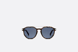 DiorBlackSuit RI • Brown Tortoiseshell-Effect Pantos Sunglasses