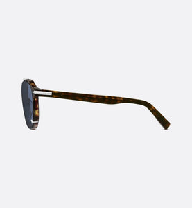 DiorBlackSuit RI • Brown Tortoiseshell-Effect Pantos Sunglasses