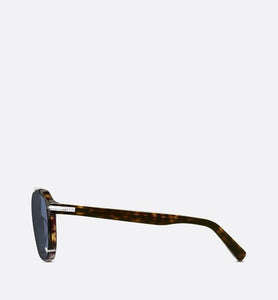 DiorBlackSuit RI • Brown Tortoiseshell-Effect Pantos Sunglasses