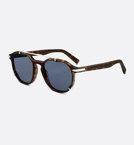 DiorBlackSuit RI • Brown Tortoiseshell-Effect Pantos Sunglasses