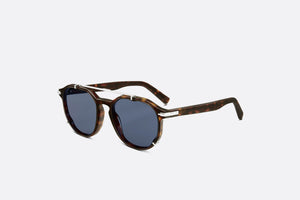 DiorBlackSuit RI • Brown Tortoiseshell-Effect Pantos Sunglasses