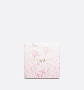 Toile de Jouy Newborn Gift Set • Pale Pink and White Muslin, Interlock and Cotton Velvet