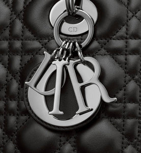 Medium Lady Dior Bag • Black Cannage Lambskin