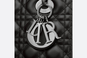 Medium Lady Dior Bag • Black Cannage Lambskin