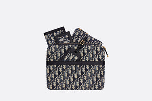 DiorTravel Travel Kit • Blue Dior Oblique Jacquard