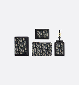 DiorTravel Travel Kit • Blue Dior Oblique Jacquard