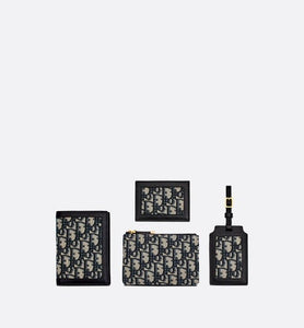 DiorTravel Travel Kit • Blue Dior Oblique Jacquard