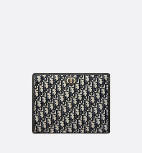 30 Montaigne Pouch • Blue Dior Oblique Jacquard