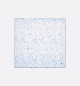 Toile de Jouy Newborn Gift Set • Sky Blue and White Muslin, Interlock and Cotton Velvet