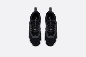 B22 Sneaker • Black Technical Mesh and Calfskin