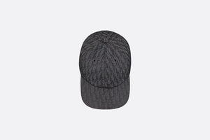 Kid's Cap • Black Dior Oblique Jacquard