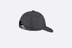 Kid's Cap • Black Dior Oblique Jacquard