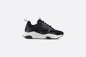 B22 Sneaker • Black Technical Mesh and Calfskin