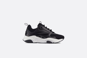 B22 Sneaker • Black Technical Mesh and Calfskin