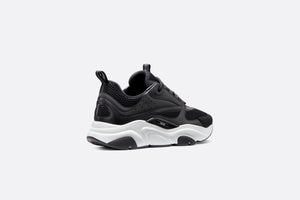 B22 Sneaker • Black Technical Mesh and Calfskin