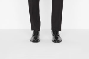 Dior Timeless Derby Shoe • Black Polished Calfskin