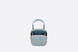 Lady Dior Phone Holder • Cloud Blue Cannage Lambskin
